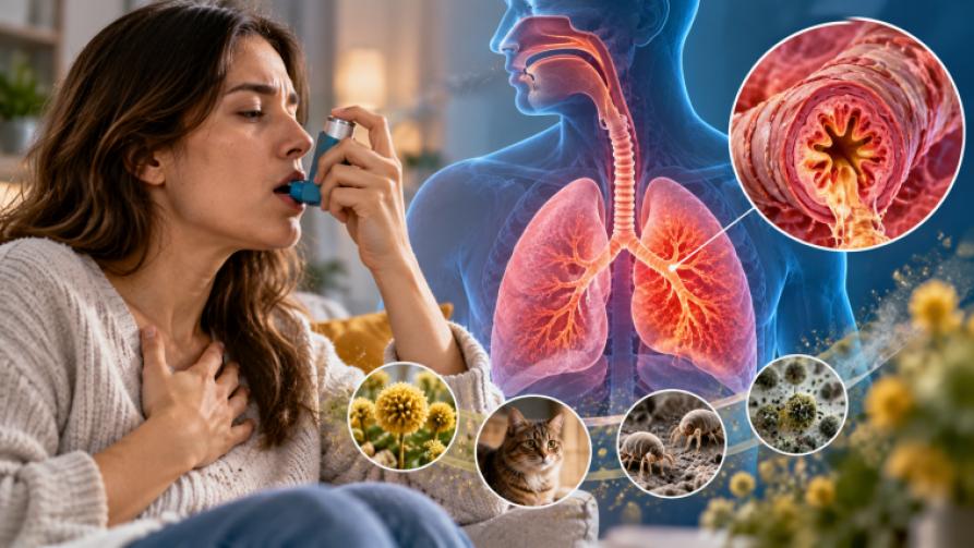 Что такое аллергическая астма? Симптомы и методы лечения